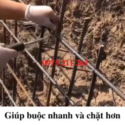 Móc buộc dây thép tự động, cây buộc dây kẽm xây dựng 17 buoc day kem tu dong 2