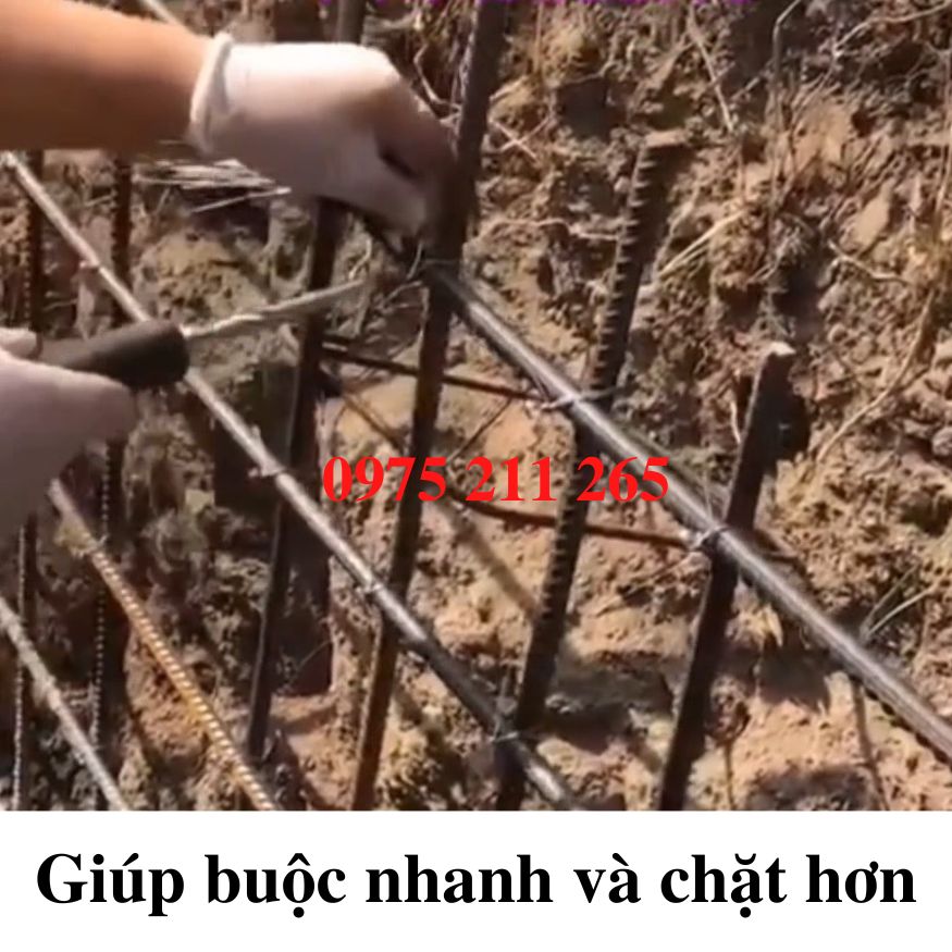 Móc buộc dây thép tự động, cây buộc dây kẽm xây dựng 9 Móc buộc dây thép tự động, cây buộc dây kẽm xây dựng - Ảnh 3