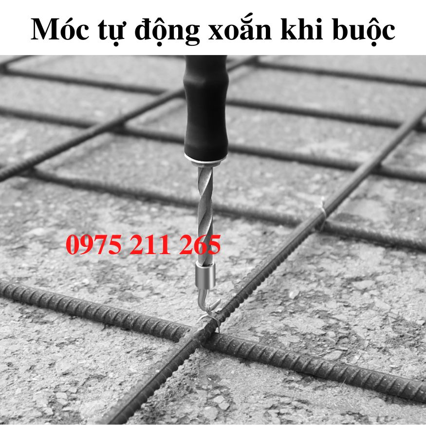 Móc buộc dây thép tự động, cây buộc dây kẽm xây dựng 10 Móc buộc dây thép tự động, cây buộc dây kẽm xây dựng - Ảnh 4