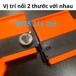 Alternative view of Thước sao chép hình dạng đa năng dài 25cm (nối 2 cái thành 50cm)