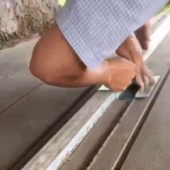 bay chạy chỉ âm tường cạnh vuông và tròn, bay hồ tạo rãnh trên tường cho các bác thợ xây tô trát tường xây nhà 15 bay tao ranh am tuong 4