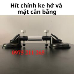 Dụng cụ hít gạch đôi cầm tay chỉnh khe hở, mặt cân bằng