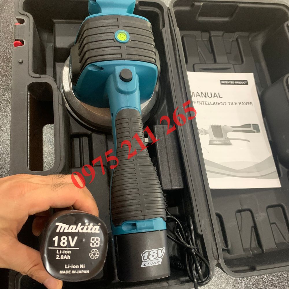 Máy rung ốp lát gạch Makita 2 pin sạc 18V, với 6 chế độ dung 7 Máy rung ốp lát gạch Makita 2 pin sạc 18V, với 6 chế độ dung - Ảnh 7