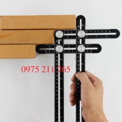 Thước định vị khoét lỗ gạch 6 khúc đa năng đo khoan ốp lát 15 thuoc da nang 6 khuc