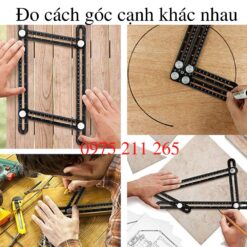 Thước định vị khoét lỗ gạch 6 khúc đa năng đo khoan ốp lát 12 thuoc da nang do op lat