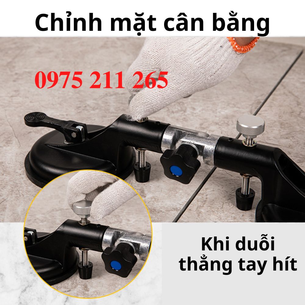 Tay hít gạch kính ke góc vuông, chỉnh mặt cân bằng ốp lát 8 Tay hít gạch kính ke góc vuông, chỉnh mặt cân bằng ốp lát - Ảnh 8