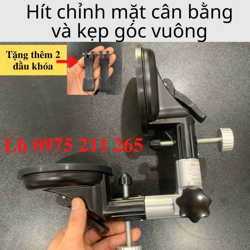 Tay hít gạch kính ke góc vuông, chỉnh mặt cân bằng ốp lát 16 tay hít gạch góc vuông