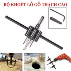 Bộ dụng cụ khoét lỗ trần thạch cao với lỗ tới 200mm