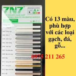Keo ron gạch Epoxy 7N7, keo chà ron 2 thành phần chống thấm nhà tắm 12 keo epoxy 2 thanh phan