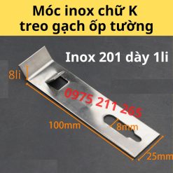 móc treo gạch ốp tường