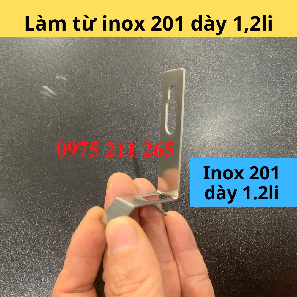 Bát treo gạch đá ốp dầm trần tường, bịch 100c móc treo gạch 2 bát treo gạch ốp tường