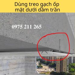 Bát treo gạch đá ốp dầm trần tường, bịch 100c móc treo gạch 15 pat treo gach op tuong