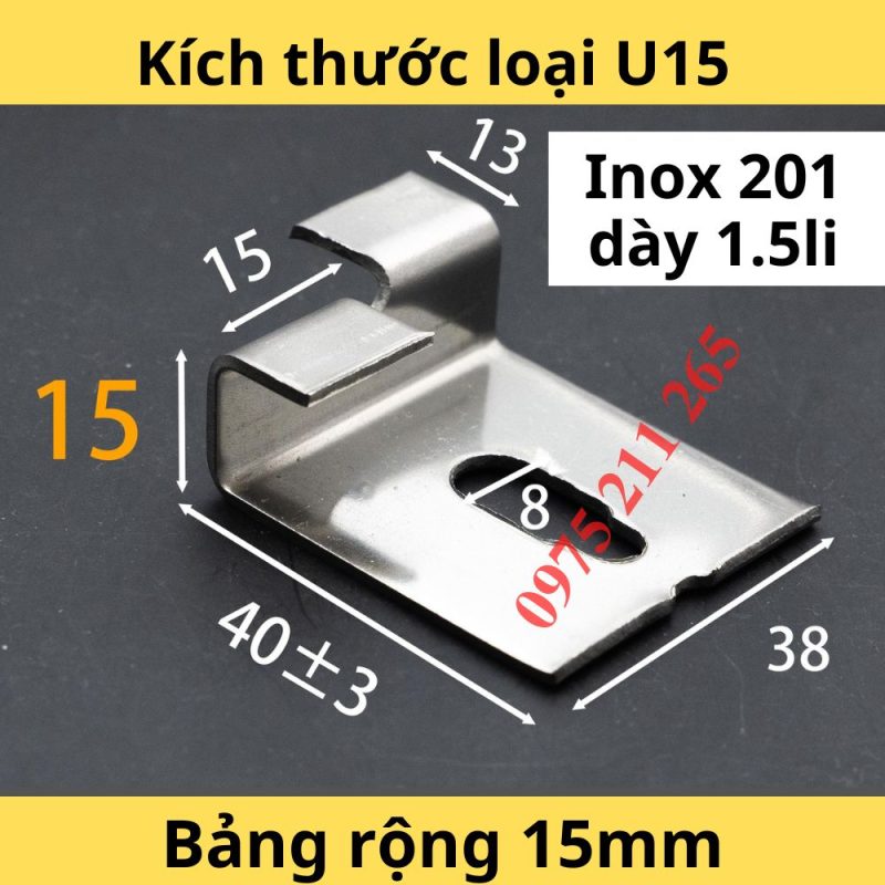 kích thước móc treo đá