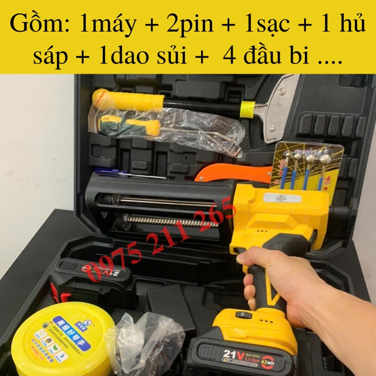 máy bơm keo ron gạch epoxy