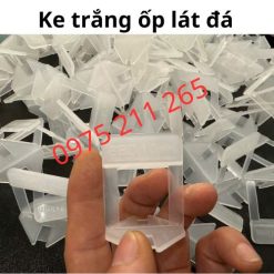 Alternative view of ke ốp đá granite 2cm, bịch 300 ke rút nhựa trắng ốp lát gạch đá