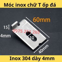 móc inox ốp đá
