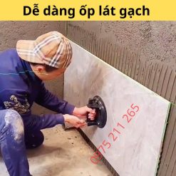 hít kính chân không hút nâng 100kg, tay hít gạch đơn 13 hit kinh chan khong 2