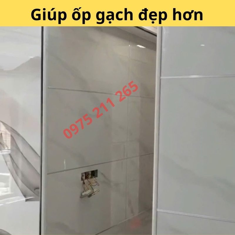 nẹp nhôm ốp gạch