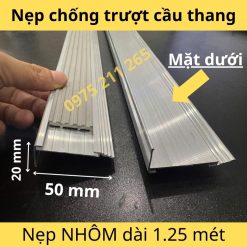 nẹp chống trượt cầu thang