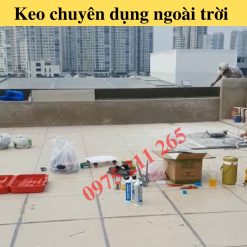 Alternative view of keo chà ron ngoài trời Saveto, keo ron gạch epoxy 2 thành phần chống thấm