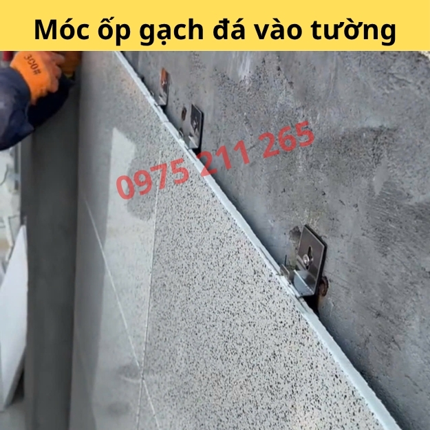 móc treo gạch khổ lớn U15, bát inox giữ gạch đá ốp tường chống rơi 3 móc treo gạch khổ lớn U15, bát inox giữ gạch đá ốp tường chống rơi - Ảnh 3