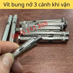 vít nở inox 3 cánh