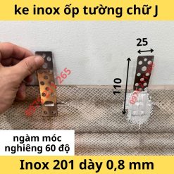 ke giữ gạch ốp tường
